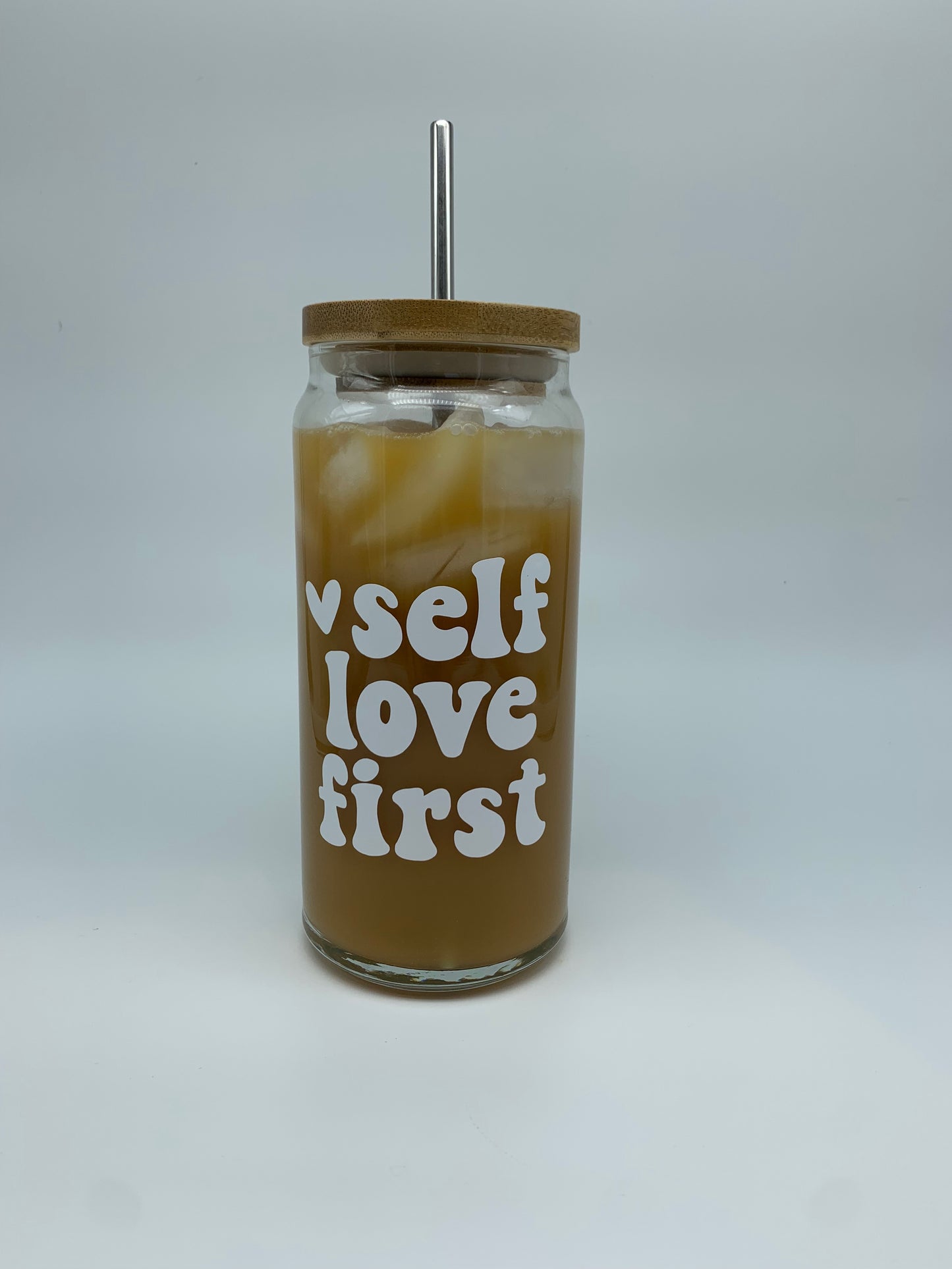 20 oz. Self Love Can Glass
